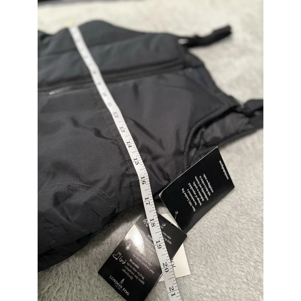 London Fog‎ Snow Bibs Pants Large 14/16 Insulated Winter Ski Outdoor Boys Girls